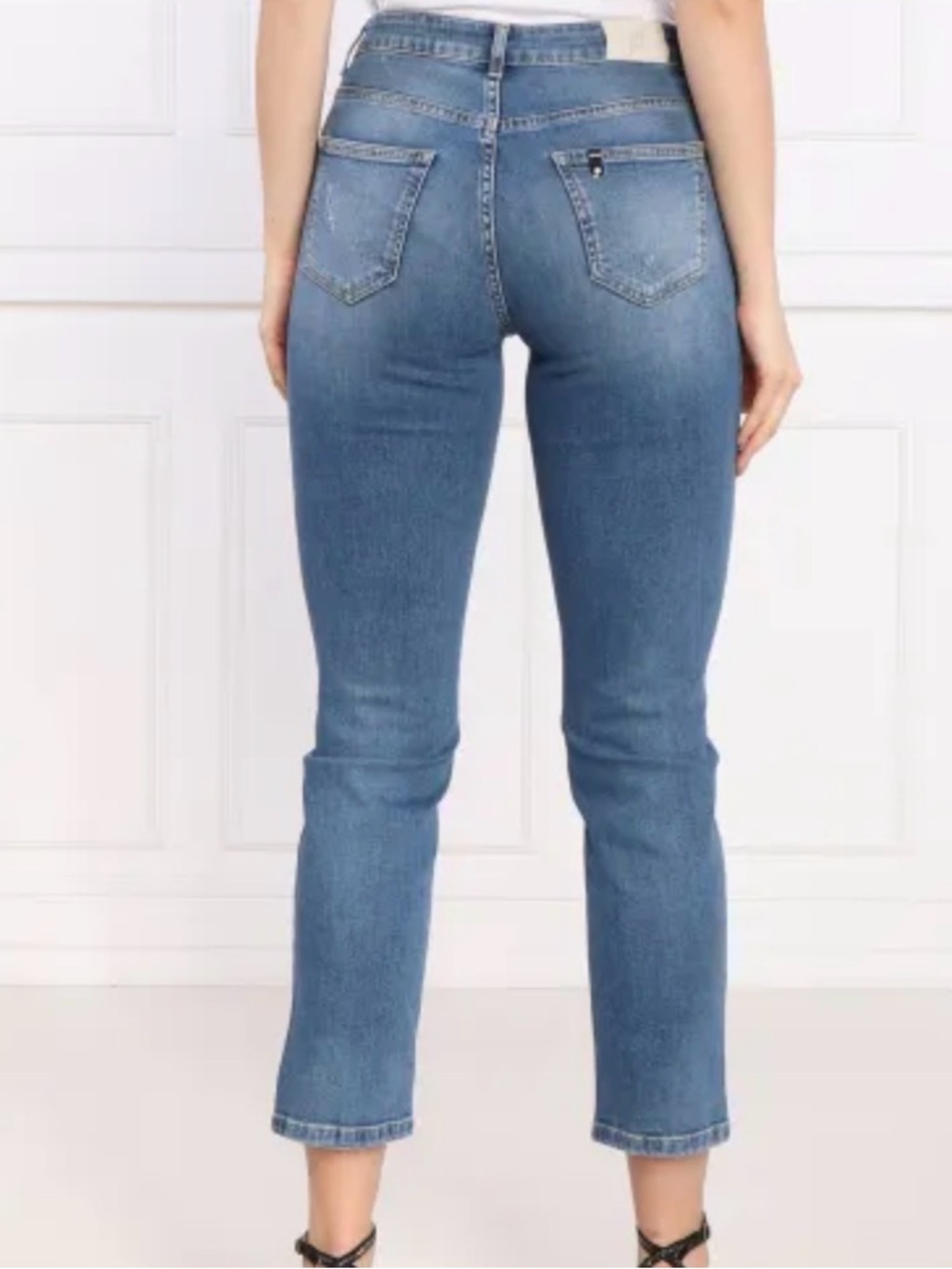 Liu Jo Women’s Classic Blue Denim Jeans Sz 32 model UA3019 D4788